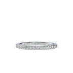 SKU: 0146 (10K) Diamond-Accent Wedding band in Rose Gold.