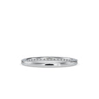 SKU: 0146 (10K) Diamond-Accent Wedding band in Rose Gold.