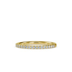 SKU: 0146 (10K) Diamond-Accent Wedding band in Rose Gold.