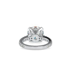SKU: 0158 (10K) Round Diamond Solitaire Engagment Ring in Rose Gold.