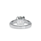 SKU: 0160 (10K) Round Diamond Channel-Set Solitaire Engagment Ring in Rose Gold.