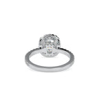 SKU: 0162 (22K) Cushion-Cut Halo Engagment Ring in Rose Gold.