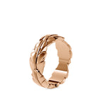 SKU: 0164 (18K) Nature-Inspired Leaf Ring in Rose Gold.