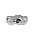 SKU: 0164 (18K) Nature-Inspired Leaf Ring in Rose Gold.