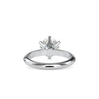 SKU: 0174 (22K) Six-Prong Solitaire Engagment Ring in Rose Gold.