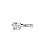 SKU: 0175 (22K) Four-Prong Solitaire Engagment Ring in Rose Gold.