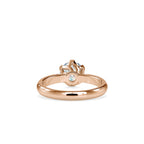 SKU: 0181 (10K) Fancy Six-Prong Solitaire Engagment Ring in Rose Gold.