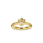 SKU: 0181 (22K) Fancy Six-Prong Solitaire Engagment Ring in Rose Gold.