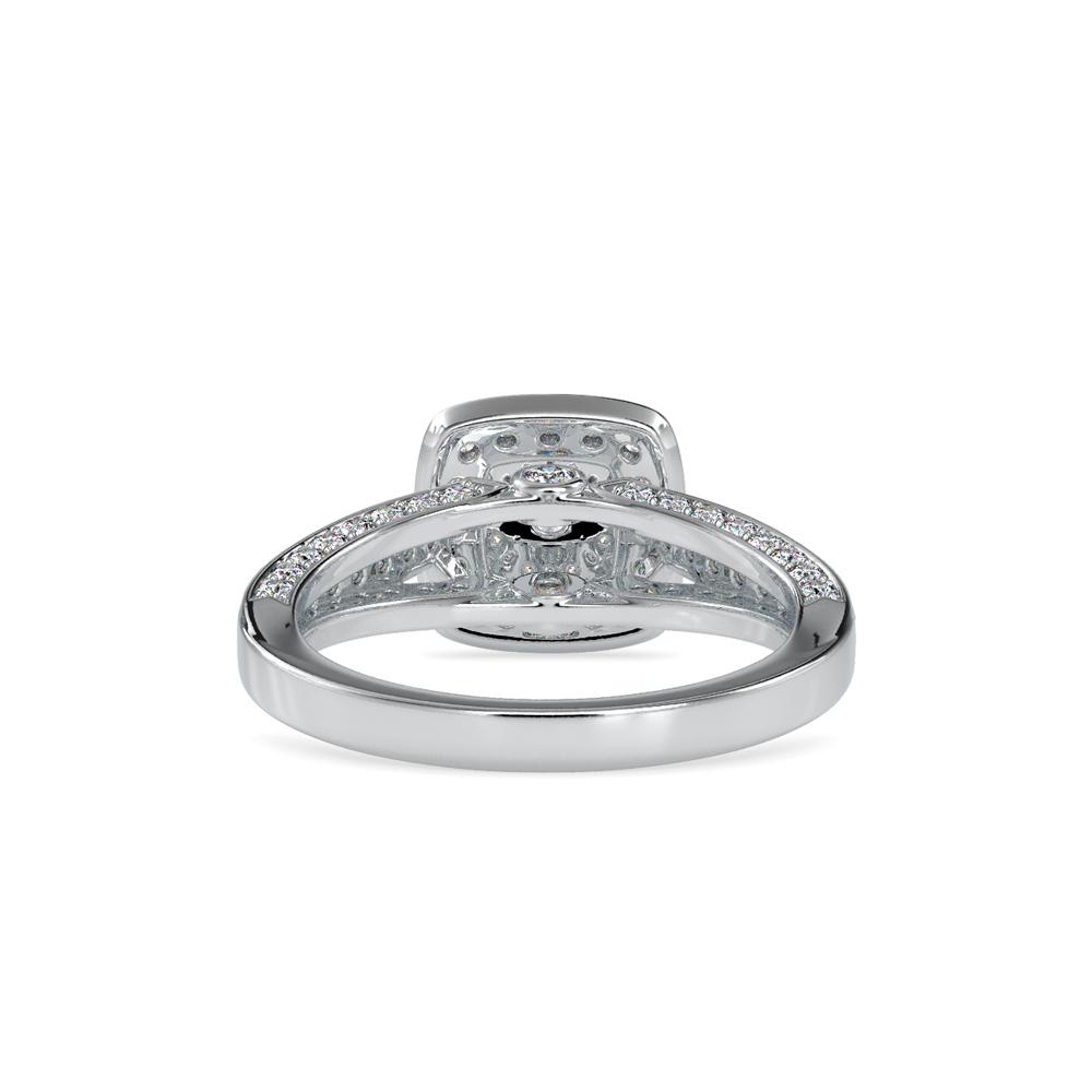 Cushion Shape Diamond Engagement Ring