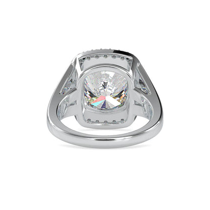 Cushion Shape Diamond Engagement Ring