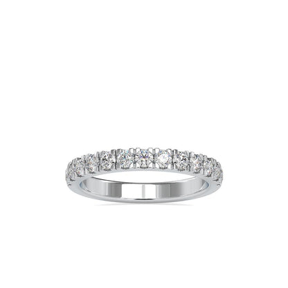 French Pave Diamond Ring