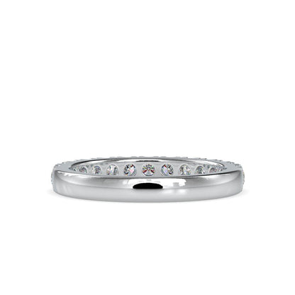 French Pave Diamond Ring