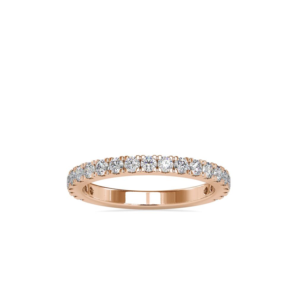 French Pave Diamond Wedding Ring