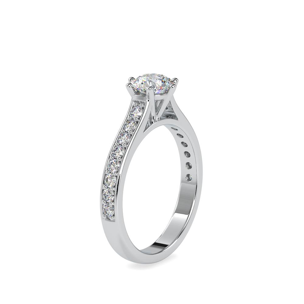 Classic 6 Prong Diamond Engagement Ring