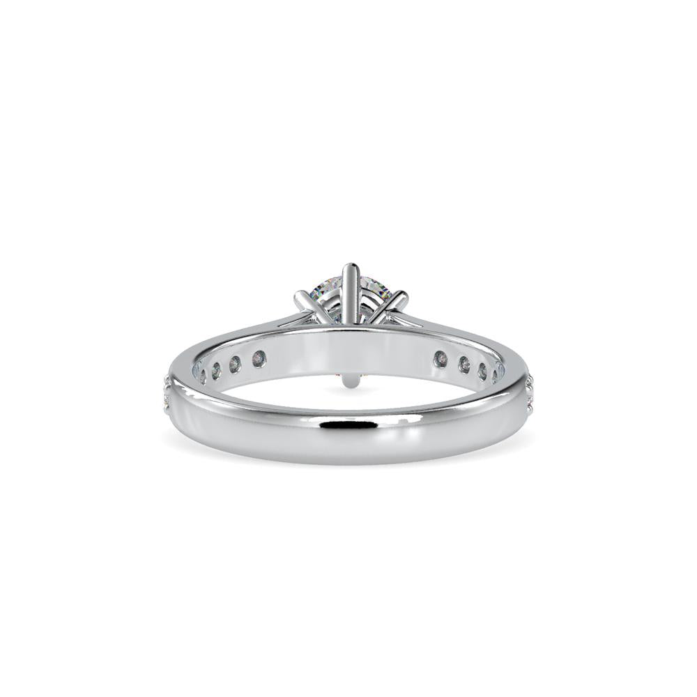 Classic 6 Prong Diamond Engagement Ring