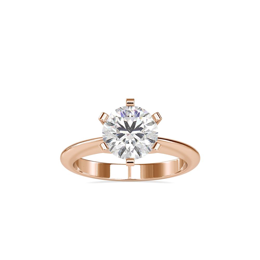 Classic 6 Prong Solitaire Engagement Ring