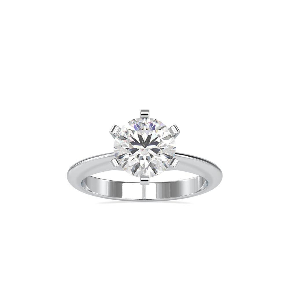 Classic 6 Prong Solitaire Engagement Ring