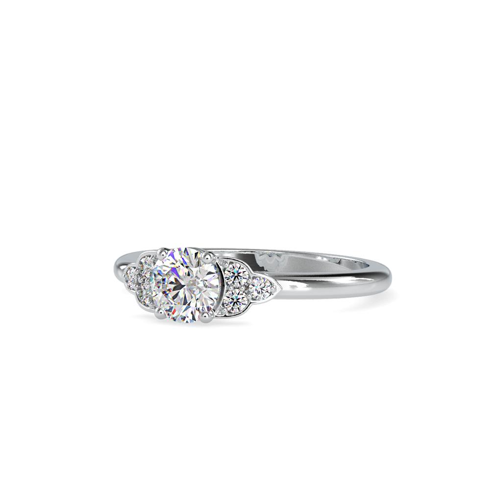 Classic 4 Prong Diamond Engagement Ring