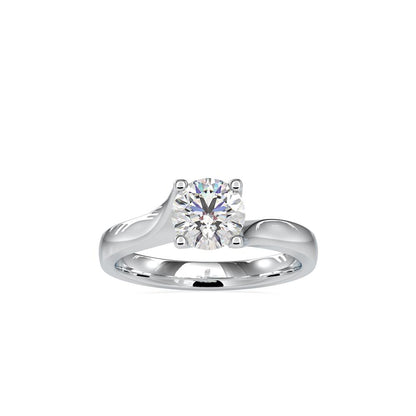 Zac Posen East-West Solitaire Engagement Ring