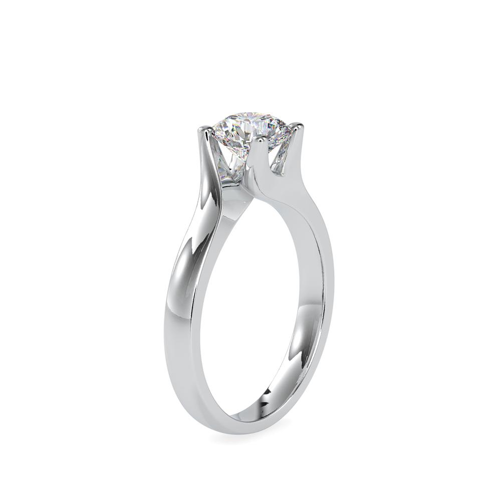 Zac Posen East-West Solitaire Engagement Ring