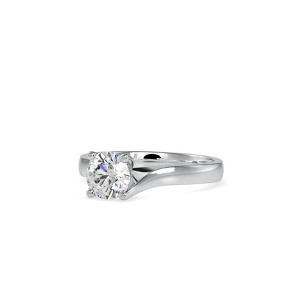 Zac Posen East-West Solitaire Engagement Ring