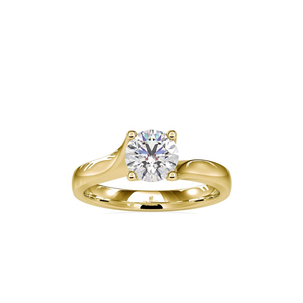 Zac Posen East-West Solitaire Engagement Ring