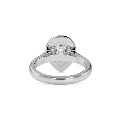 Pear Shape Diamond Engagement Ring