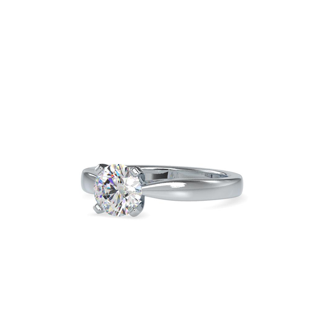 Classic Tapered Solitaire Engagement Ring