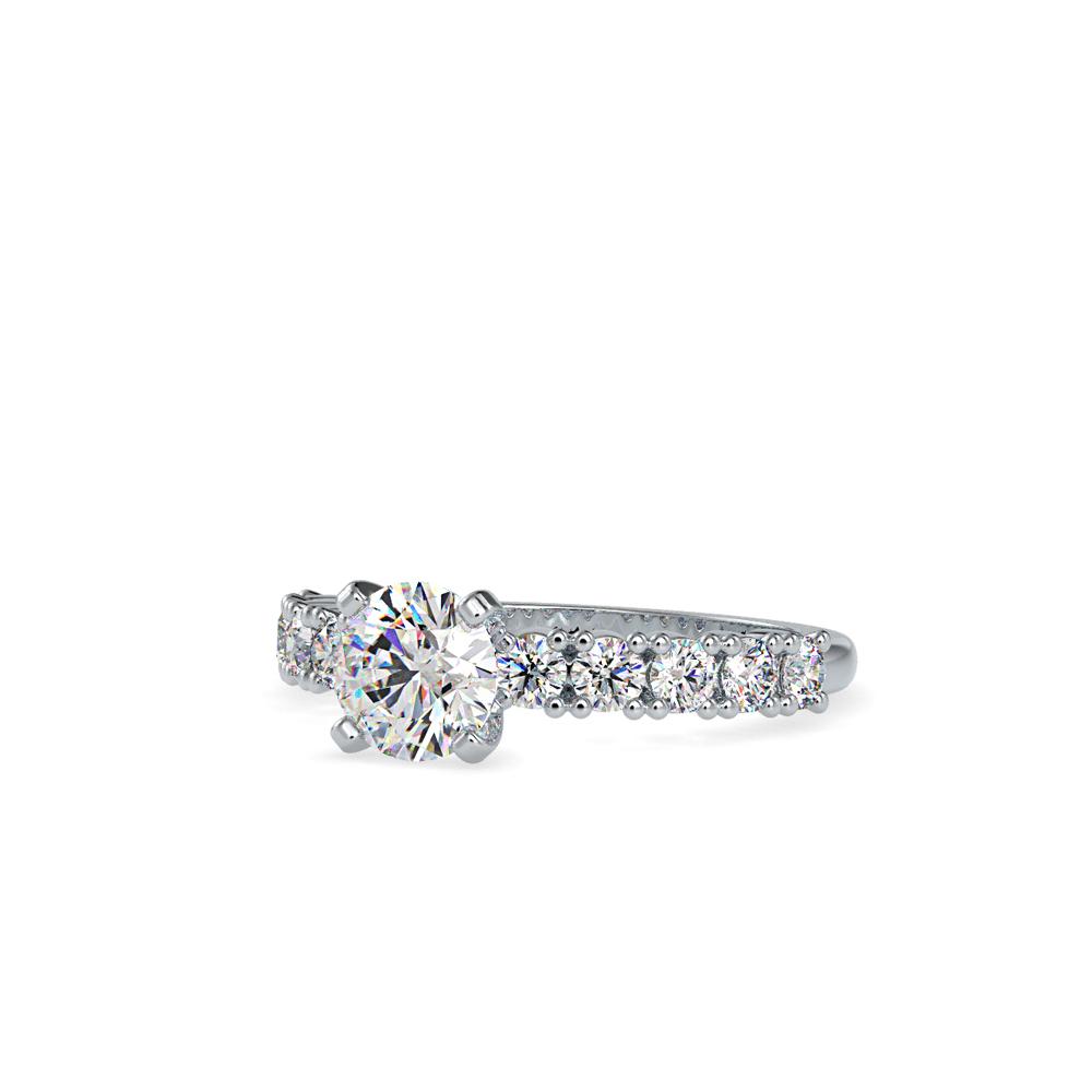 Classic 4 Prong Diamond Solitaire Engagement Ring