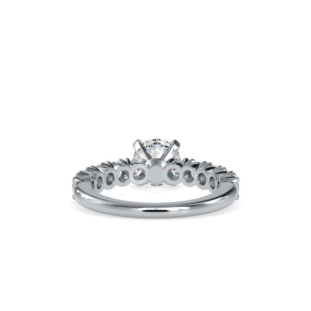 Classic 4 Prong Diamond Solitaire Engagement Ring