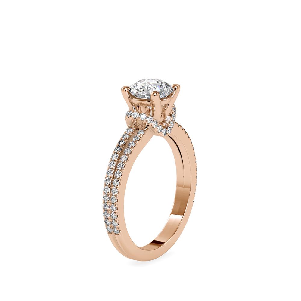 Zac Pasen French Pave Diamond Engagement Ring