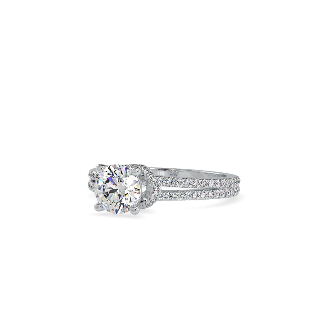 Zac Pasen French Pave Diamond Engagement Ring