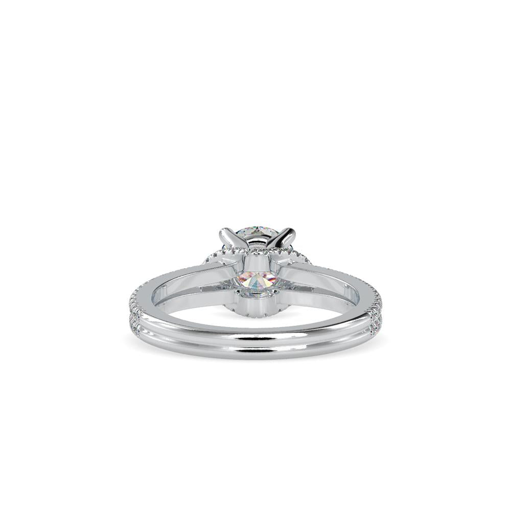 Zac Pasen French Pave Diamond Engagement Ring