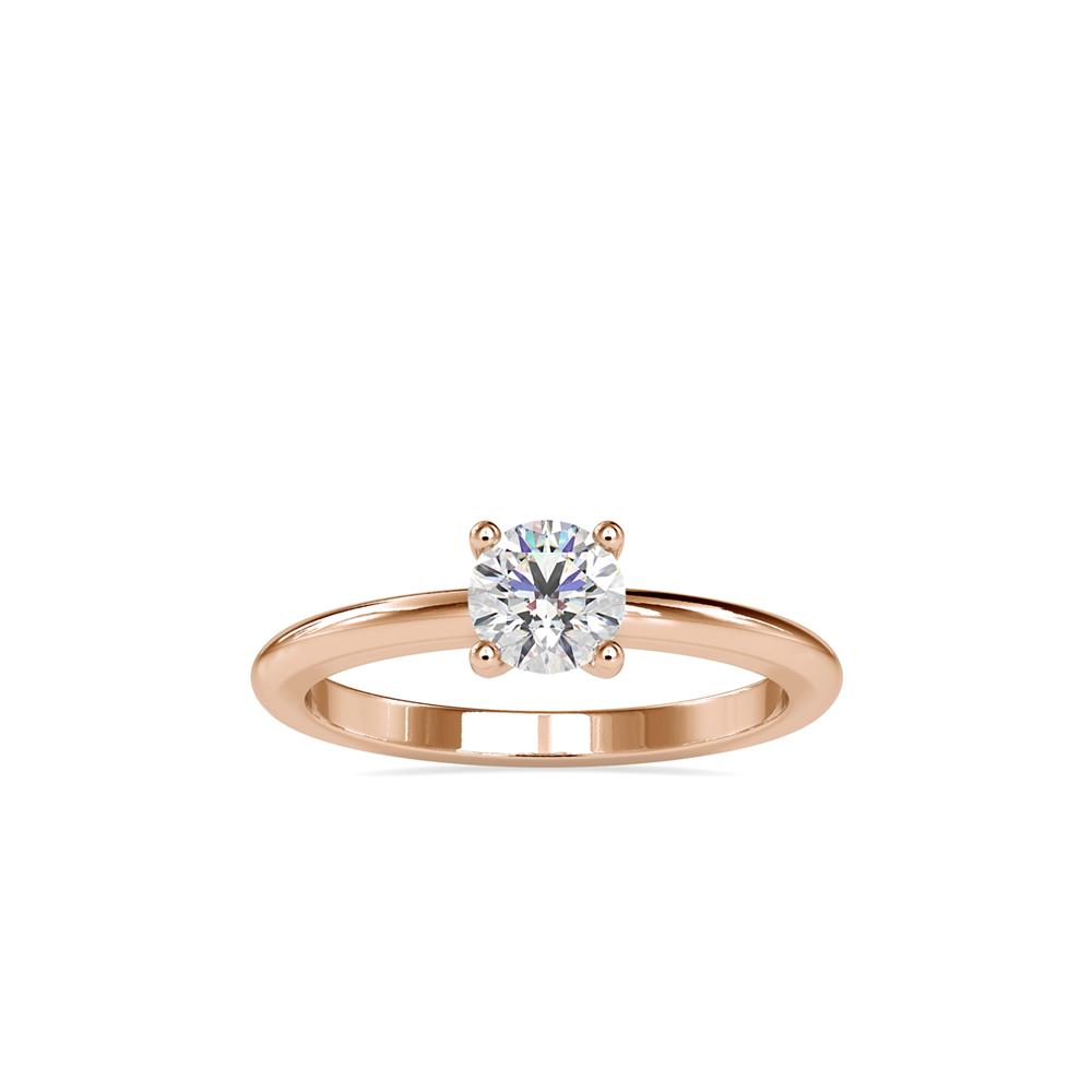 Classic 4 Prong Solitaire Engagement Ring