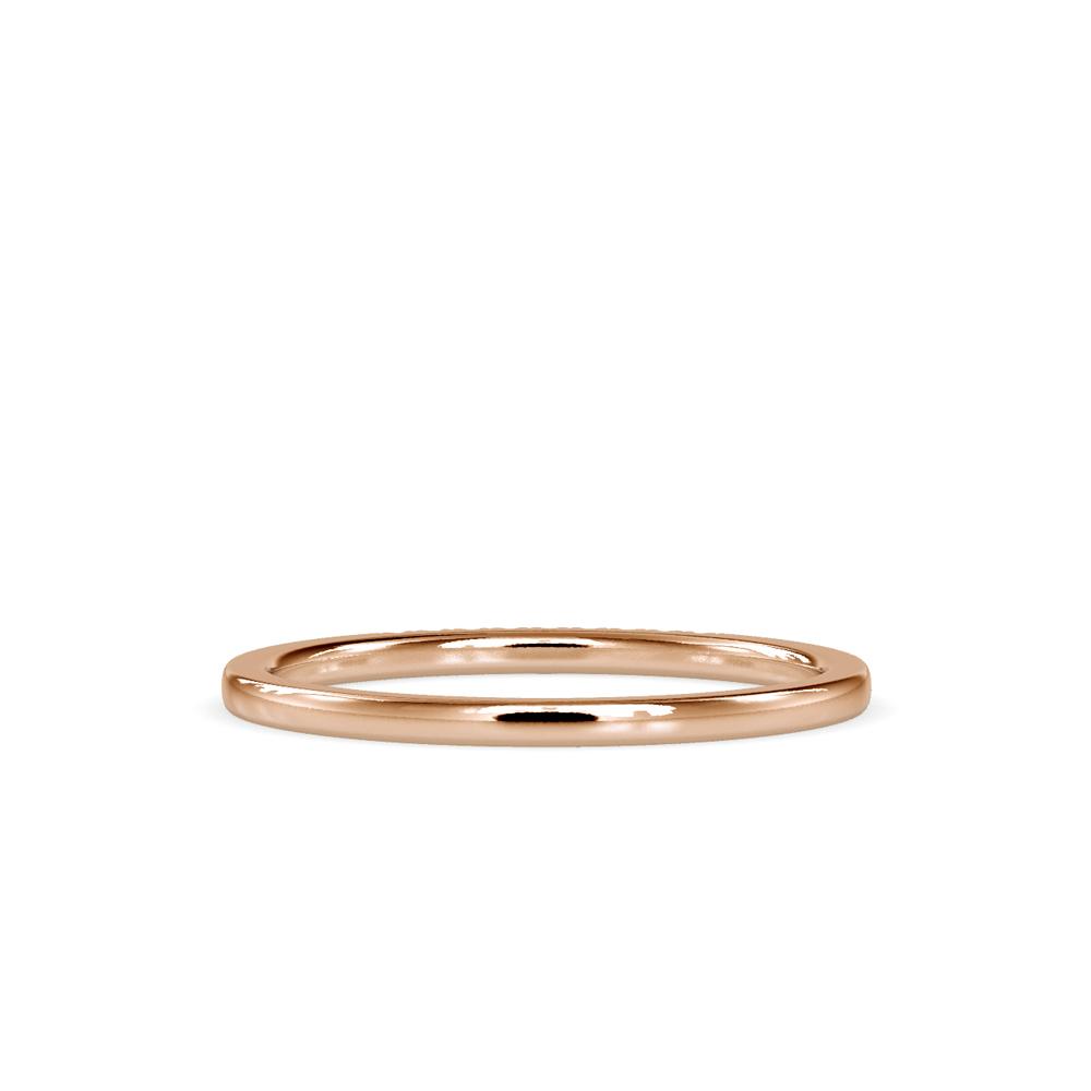 Petite French Pave Diamond Wedding Ring