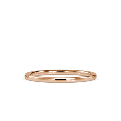 Petite French Pave Diamond Wedding Ring