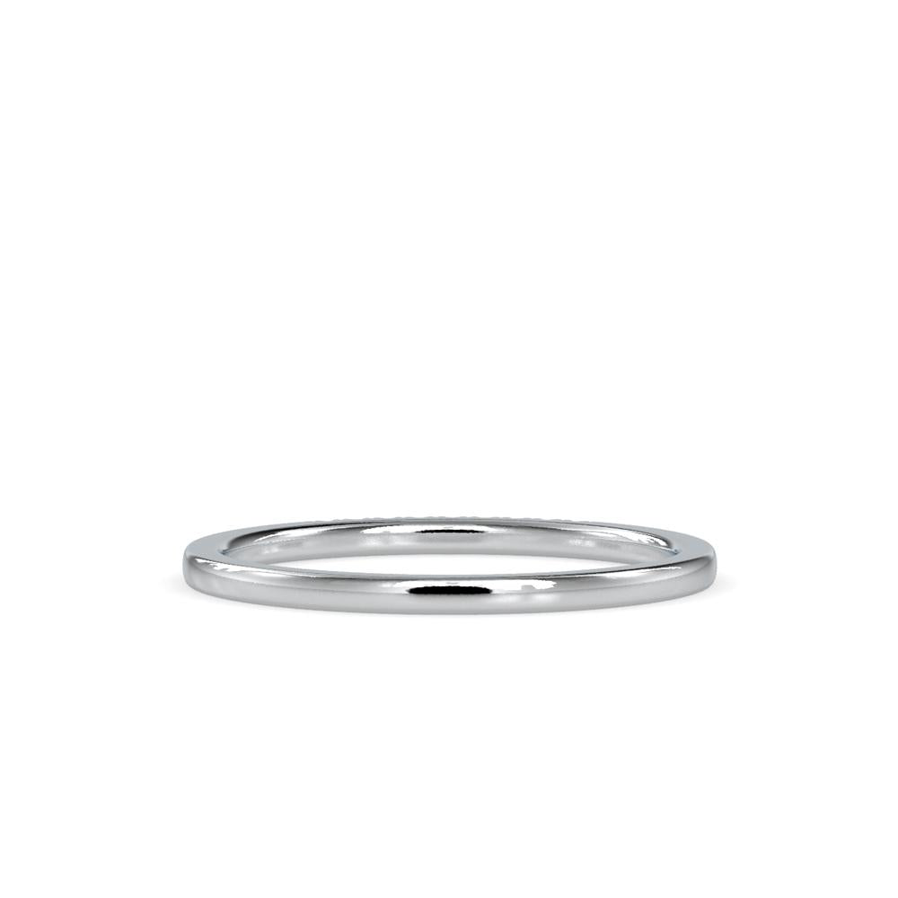 Petite French Pave Diamond Wedding Ring