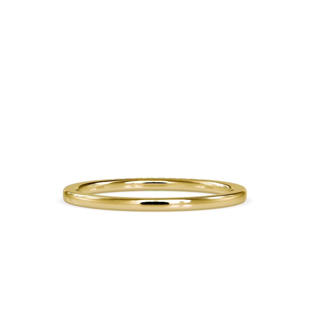 Petite French Pave Diamond Wedding Ring