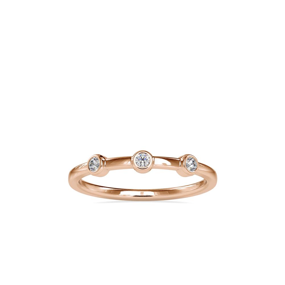 Classic Bezel Set Diamond Ring