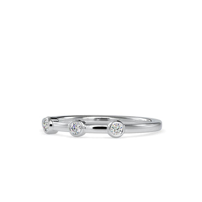 Classic Bezel Set Diamond Ring