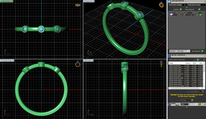 Classic Bezel Set Diamond Ring