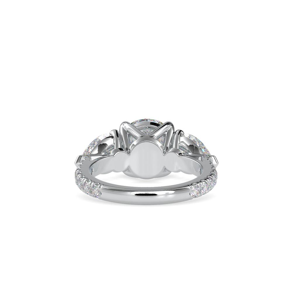 Three-Stone Diamond Engagement Ring