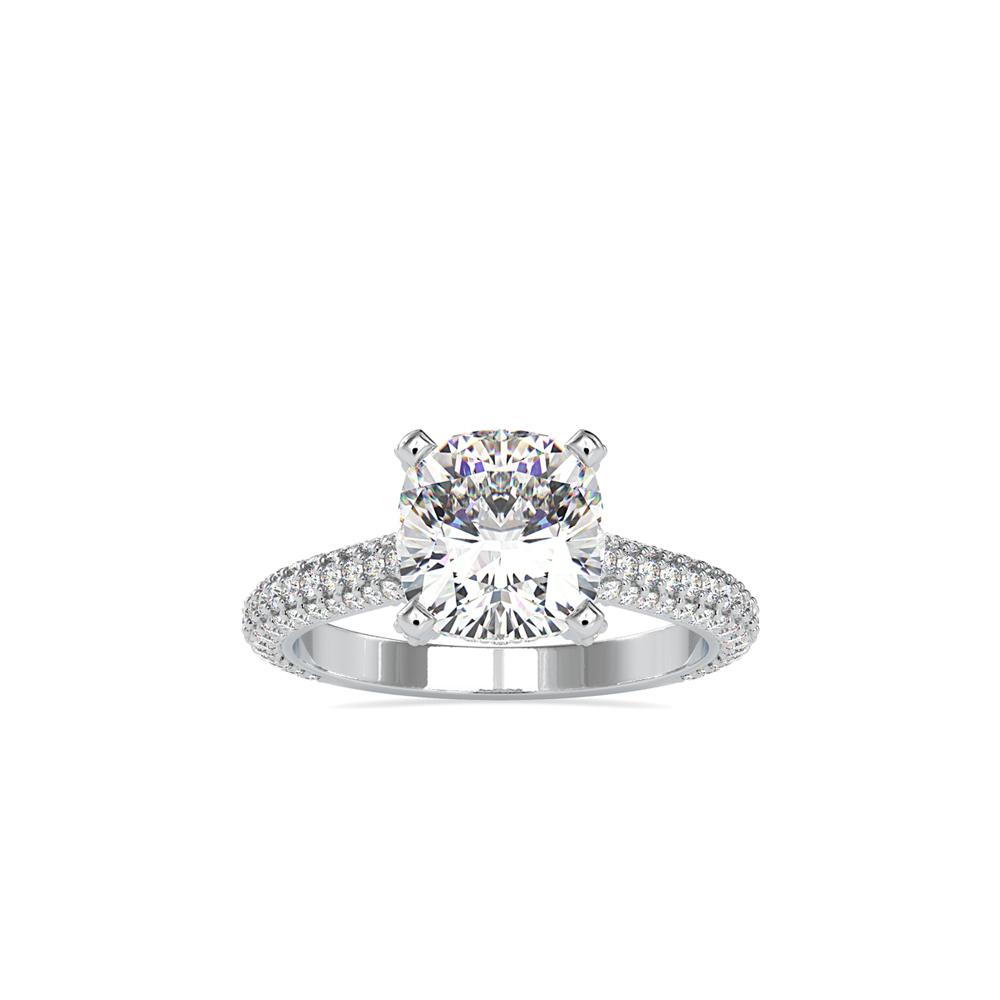 Cushion Diamond Engagement Ring