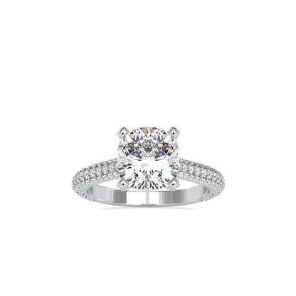 Cushion Diamond Engagement Ring