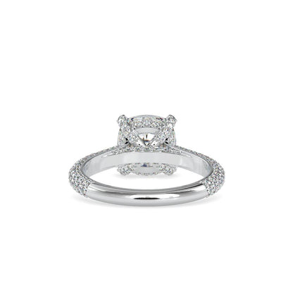Cushion Diamond Engagement Ring