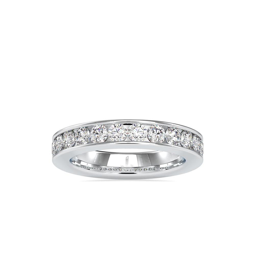Petite Channel Set Diamond Wedding Ring
