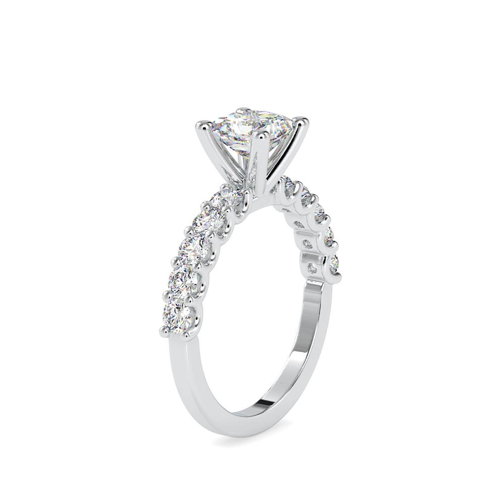 Princess Diamond Solitaire Engagement Ring