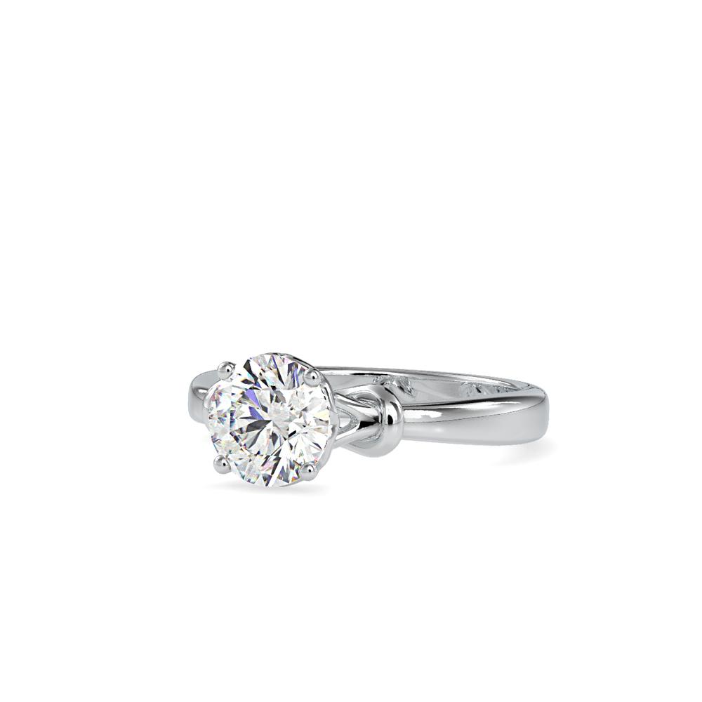 4 Prong Fancy Setting Solitaire Engagement Ring