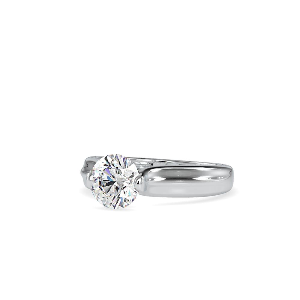 Classic Tension Setting Solitaire Engagement Ring