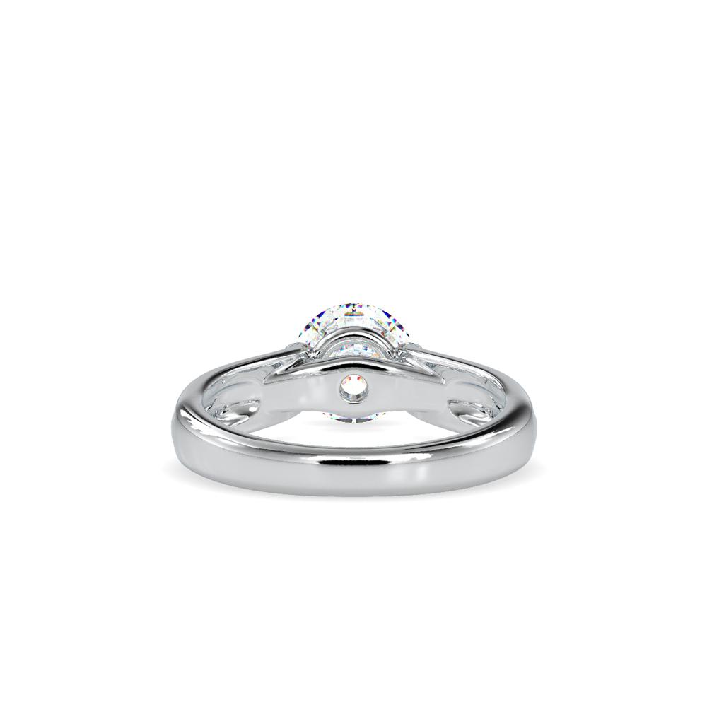 Classic Tension Setting Solitaire Engagement Ring